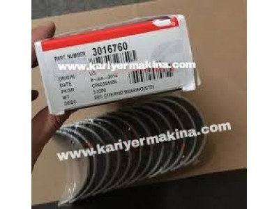 CUMMİNS MOTOR KOL YATAK 3016760, CUMMİNS YEDEK PARÇA ANKARA